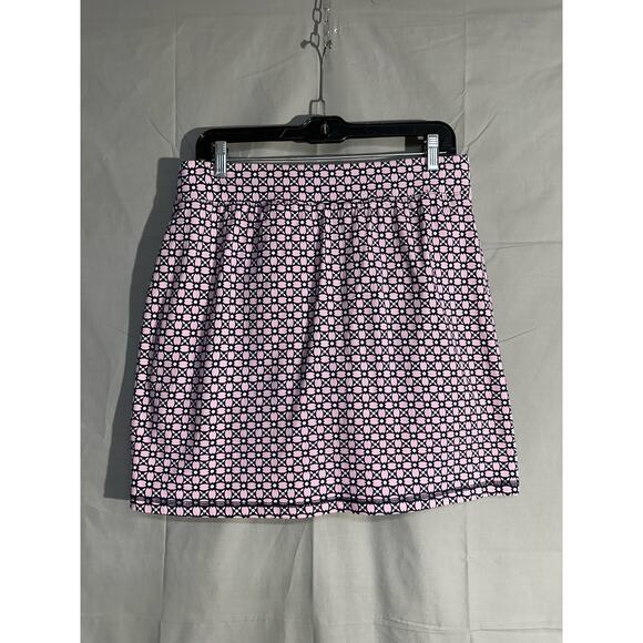 Talbots Pink and Black Patterned Skort - Picture 4 of 9